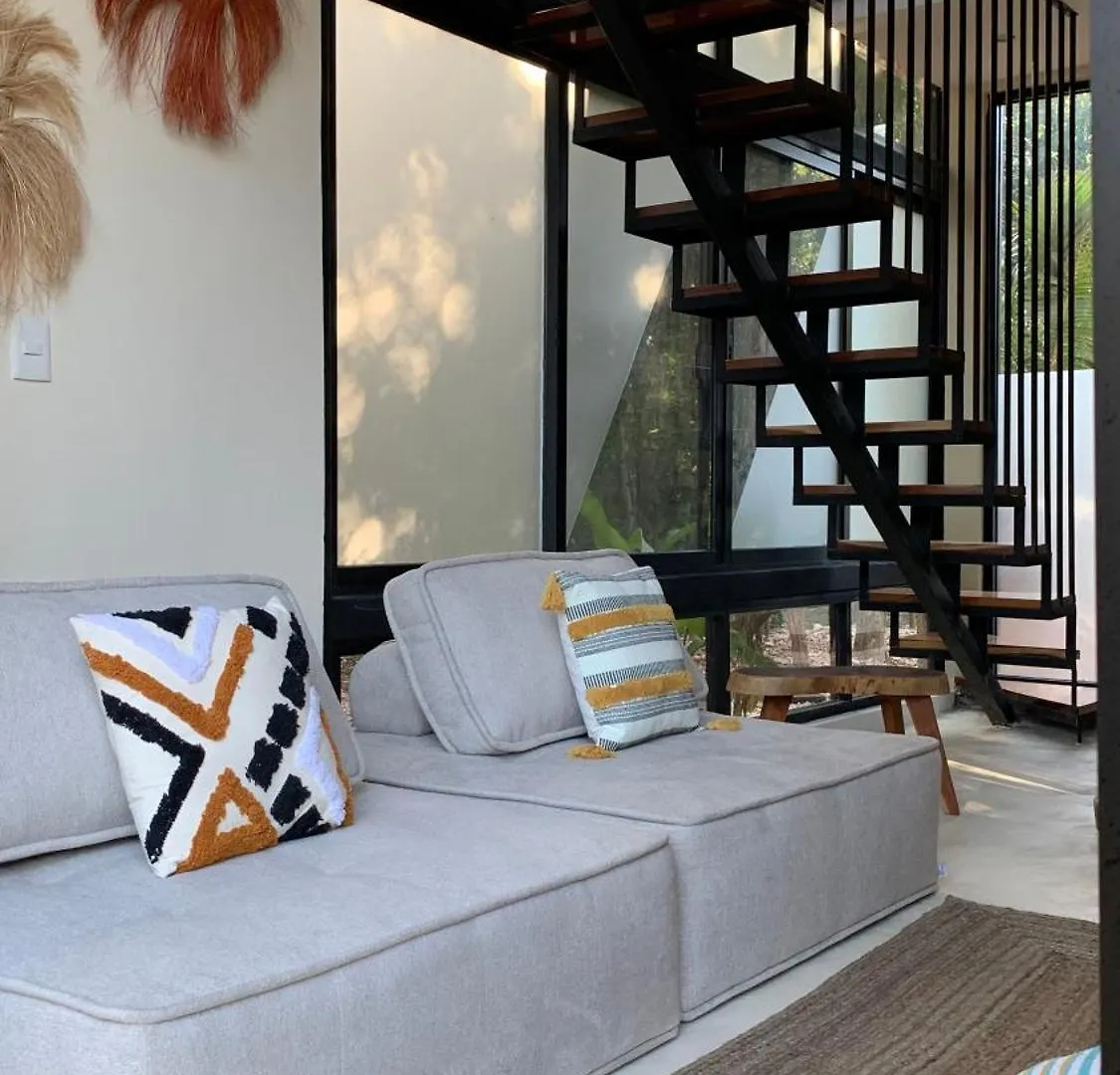 トゥルム Casa Calu Cozy & Confortable Jungle House With Poollヴィラ 0*,  メキシコ
