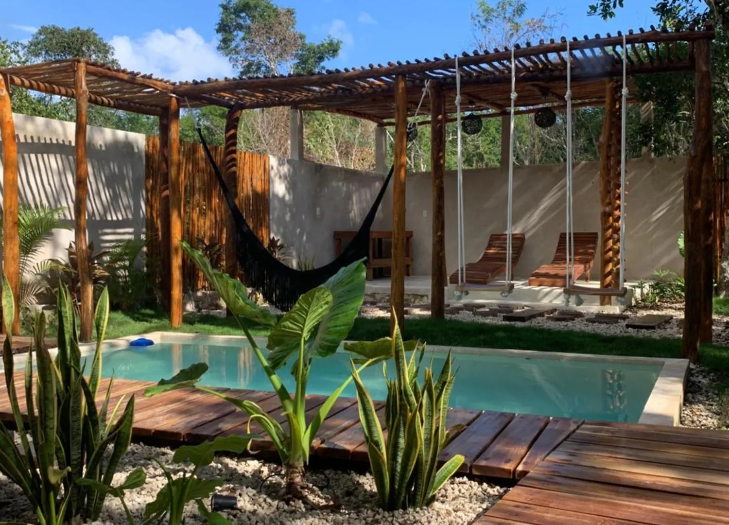 別荘 トゥルム Casa Calu Cozy & Confortable Jungle House With Poollヴィラ